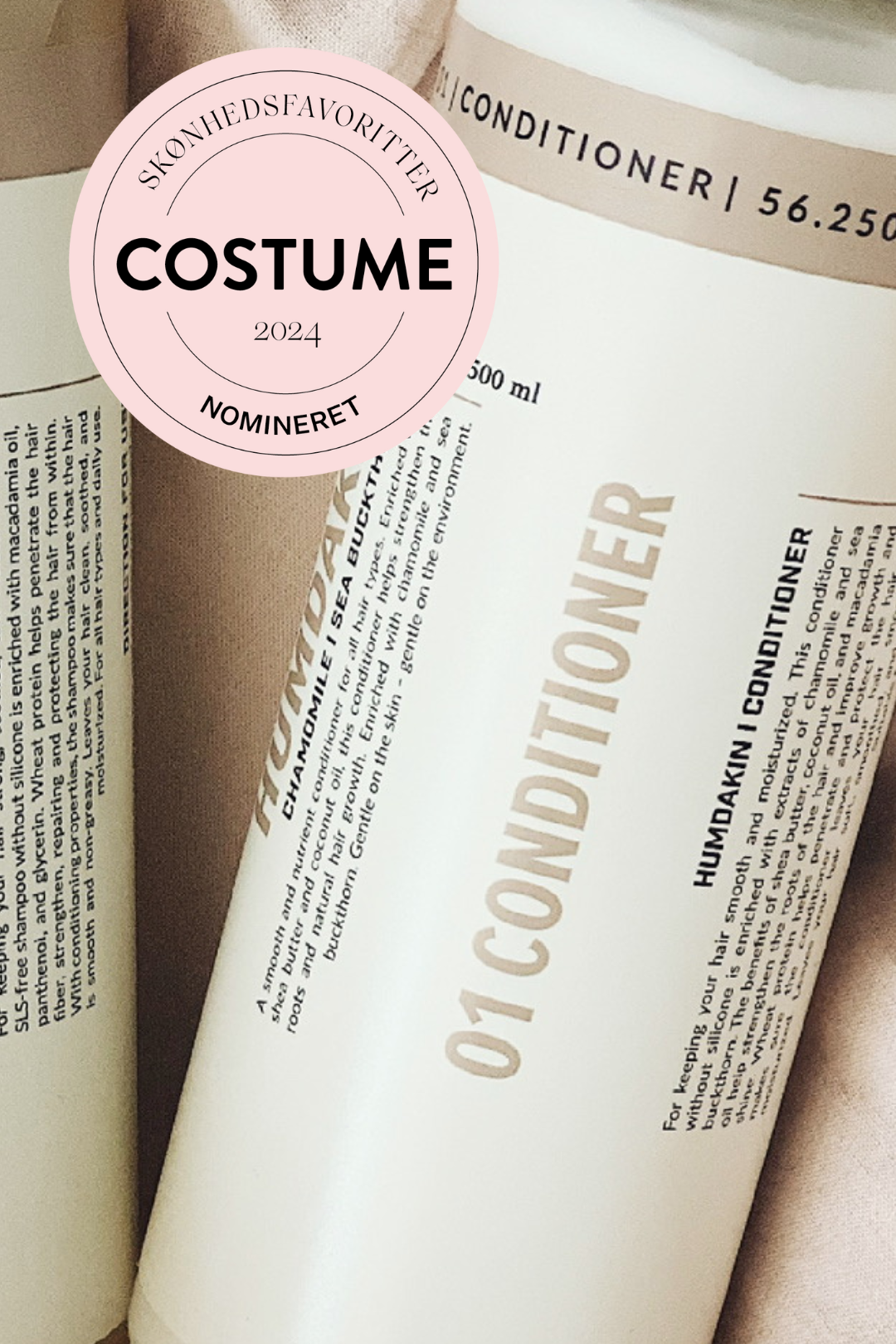 01 Conditioner, Chamomile and Sea Buckthorn - 500 ml.